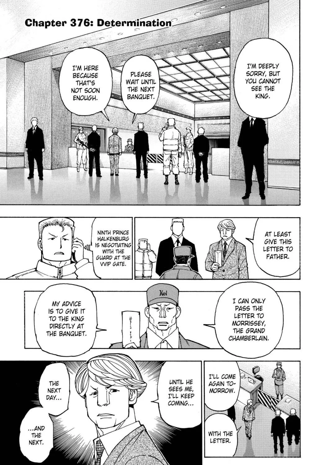 Hunter x Hunter Chapter 376 page 1 - 