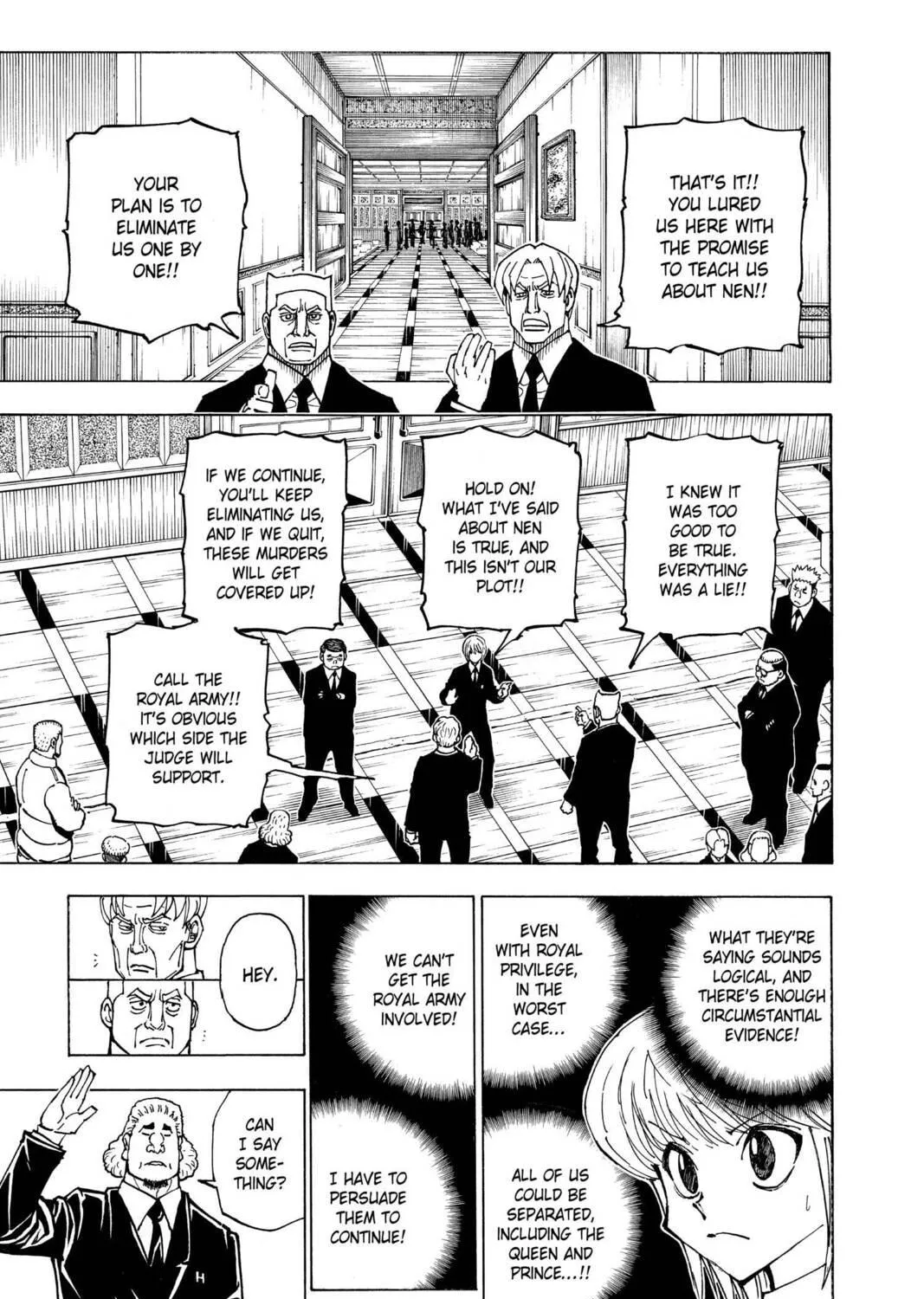 Hunter x Hunter Chapter 376 page 9 - 