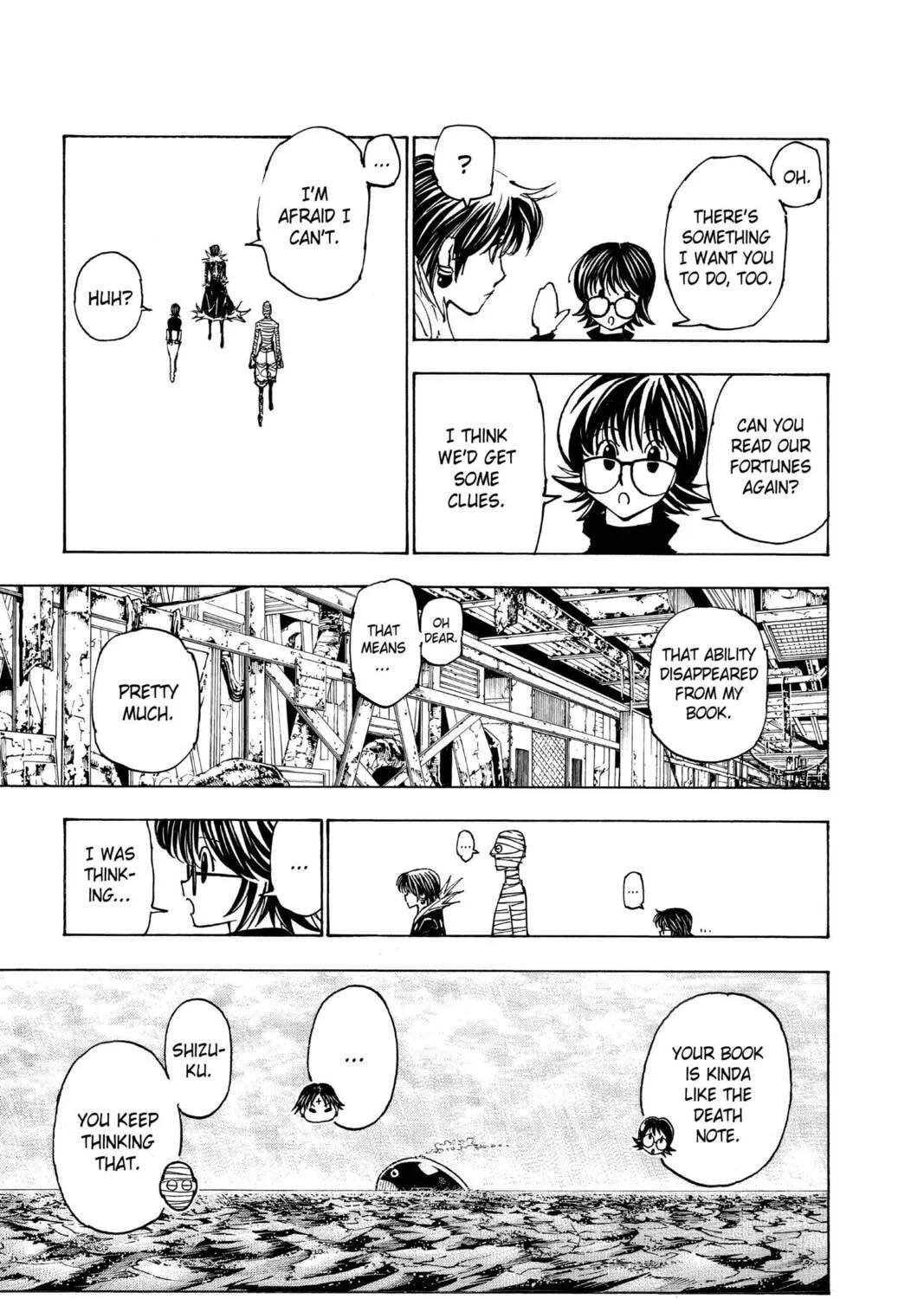Hunter x Hunter Chapter 377 page 33 - 