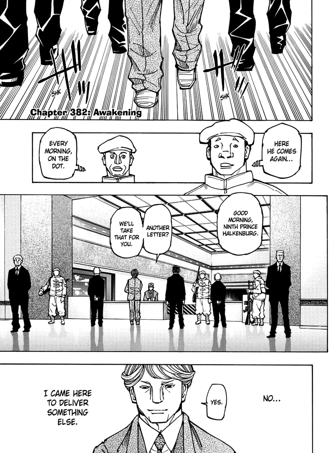 Hunter x Hunter Chapter 382 page 1 - 