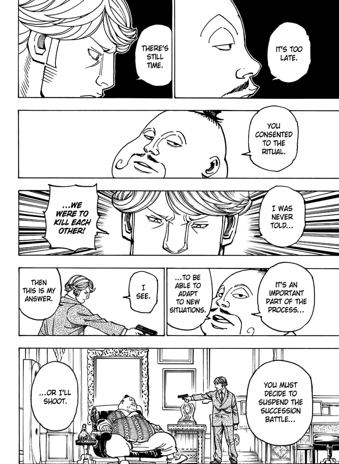 Hunter x Hunter Chapter 382 page 9 - 