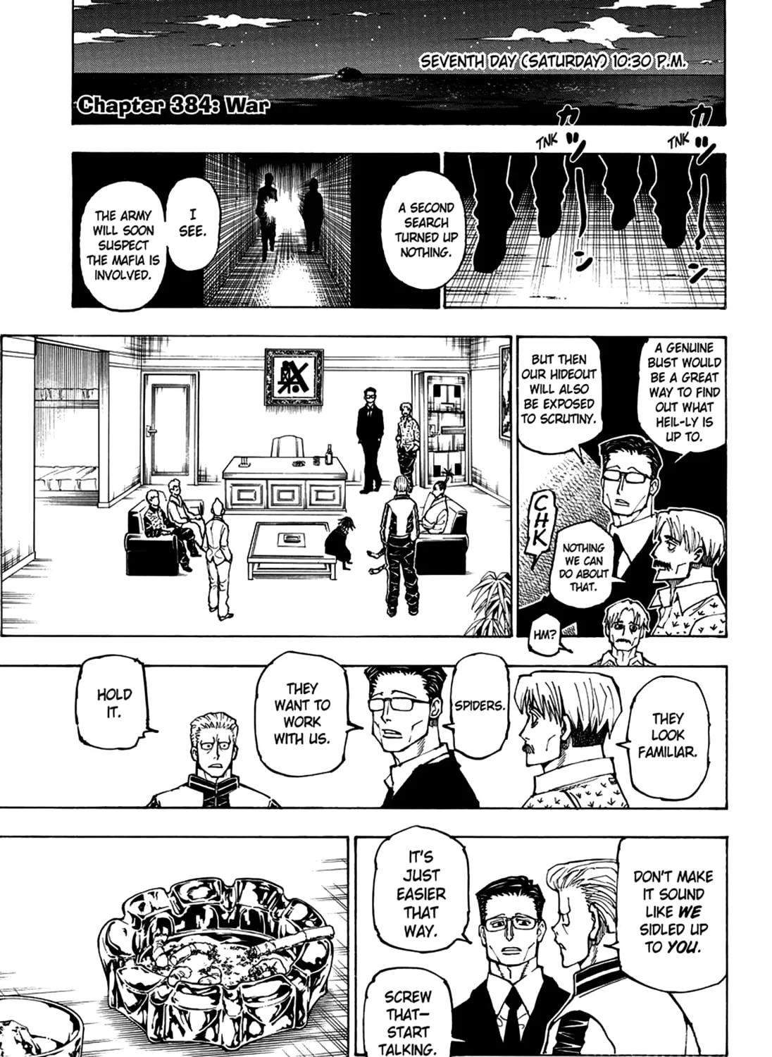 Hunter x Hunter Chapter 384 page 1 - 