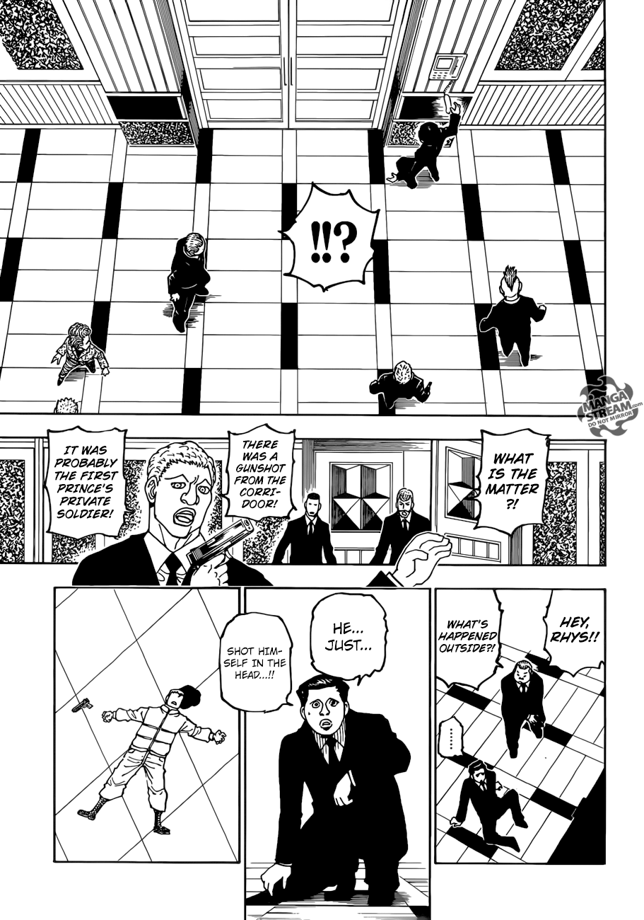 Hunter x Hunter Chapter 386 page 12 - 
