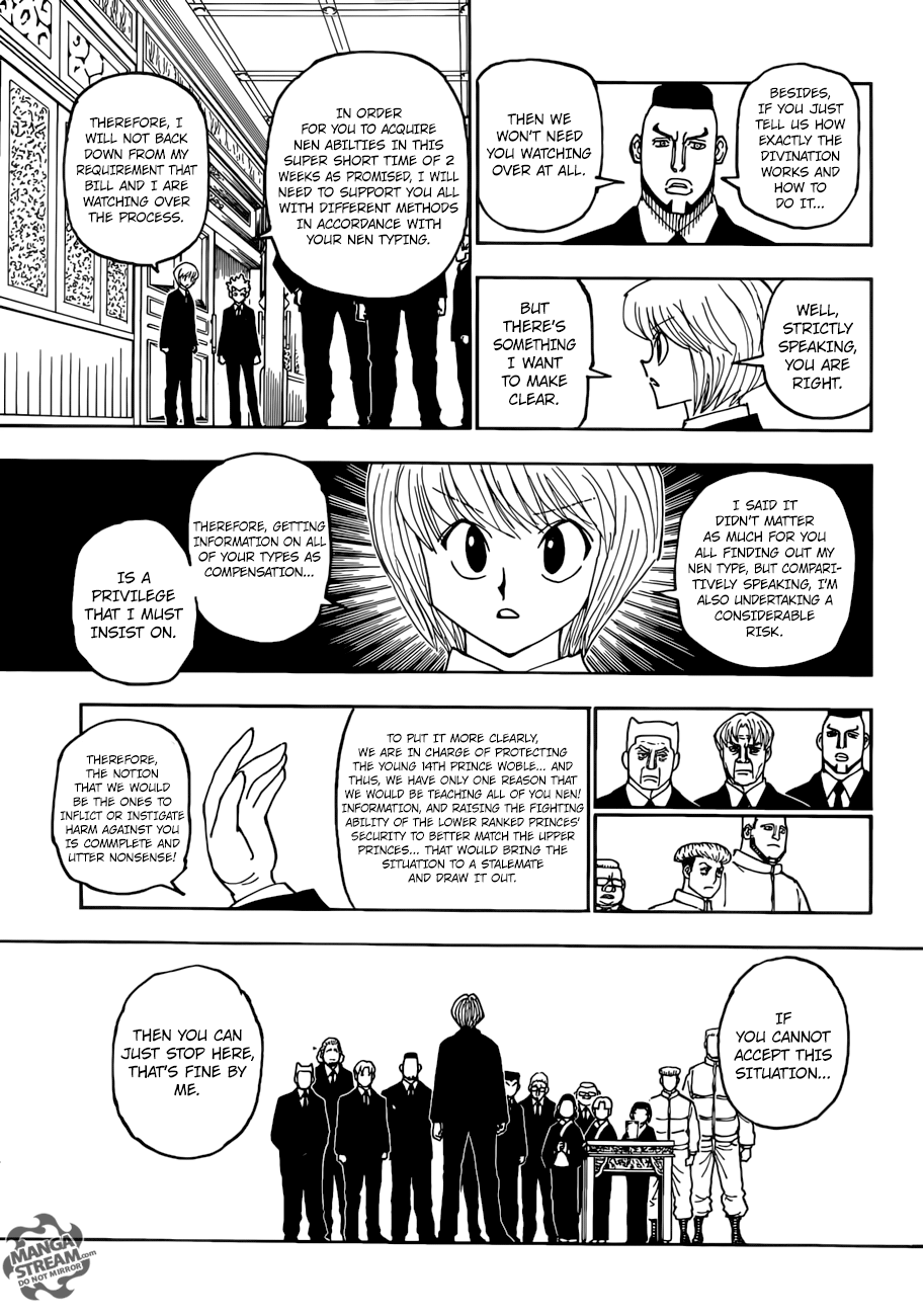 Hunter x Hunter Chapter 386 page 18 - 