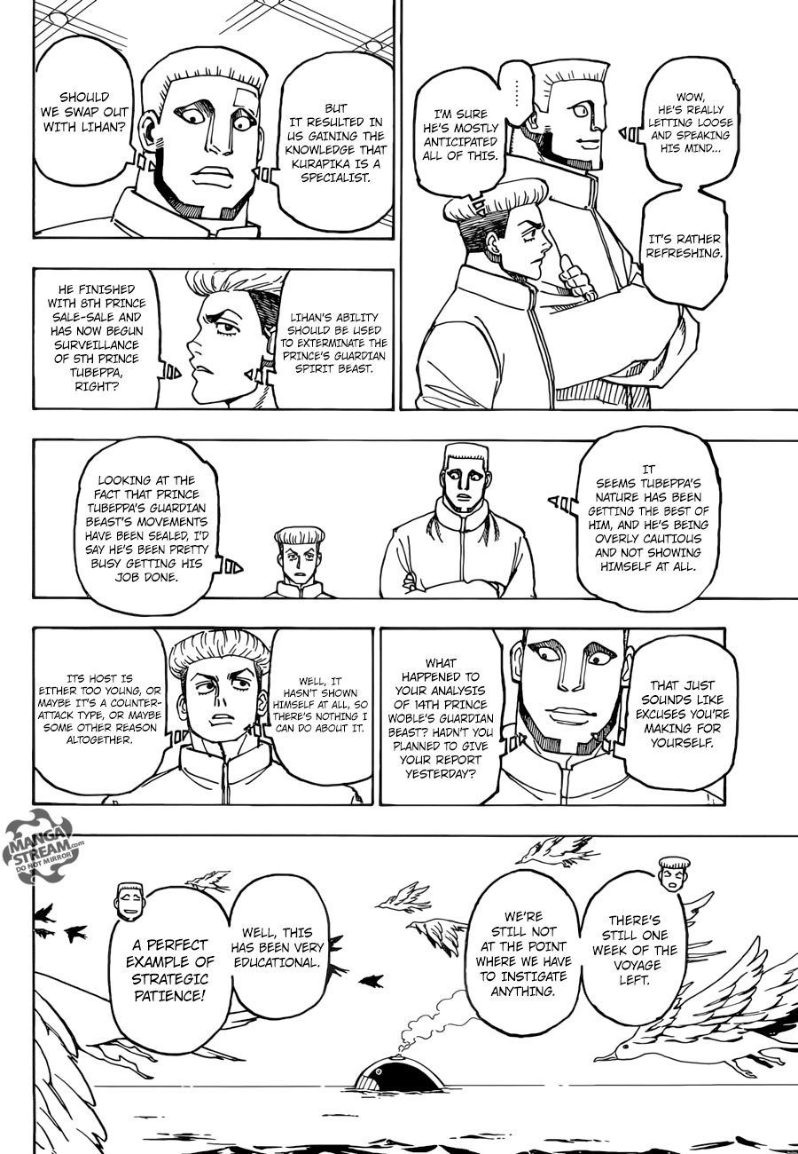 Hunter x Hunter Chapter 386 page 19 - 