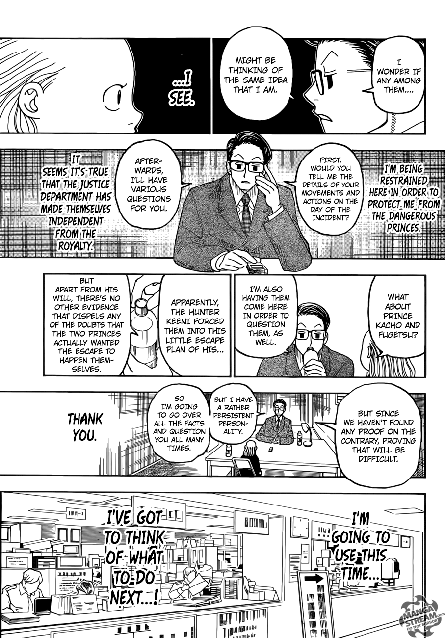 Hunter x Hunter Chapter 386 page 4 - 