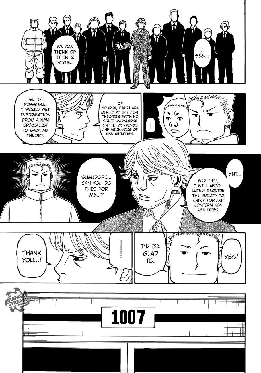 Hunter x Hunter Chapter 386 page 8 - 