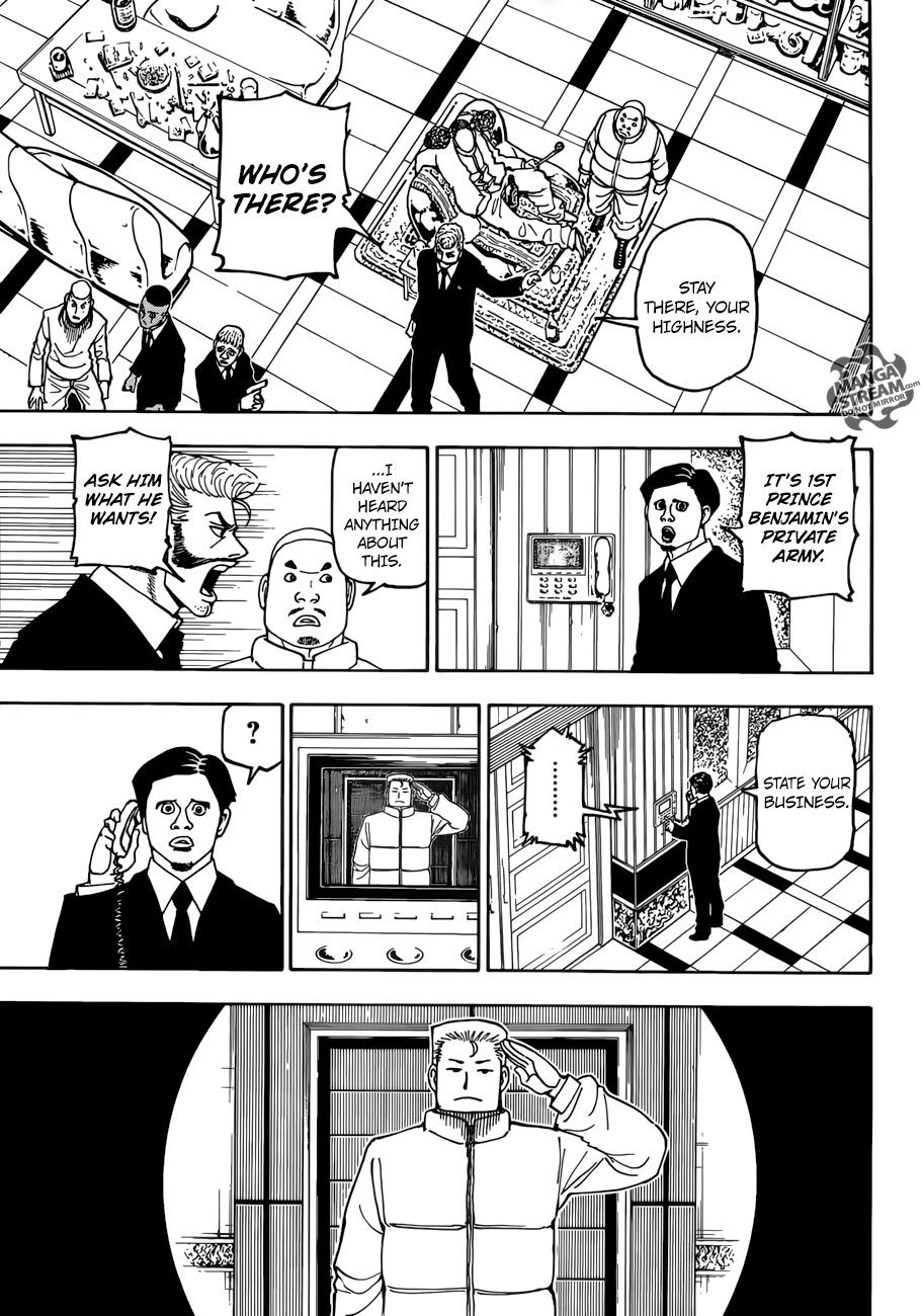 Hunter x Hunter Chapter 386 page 10 - 