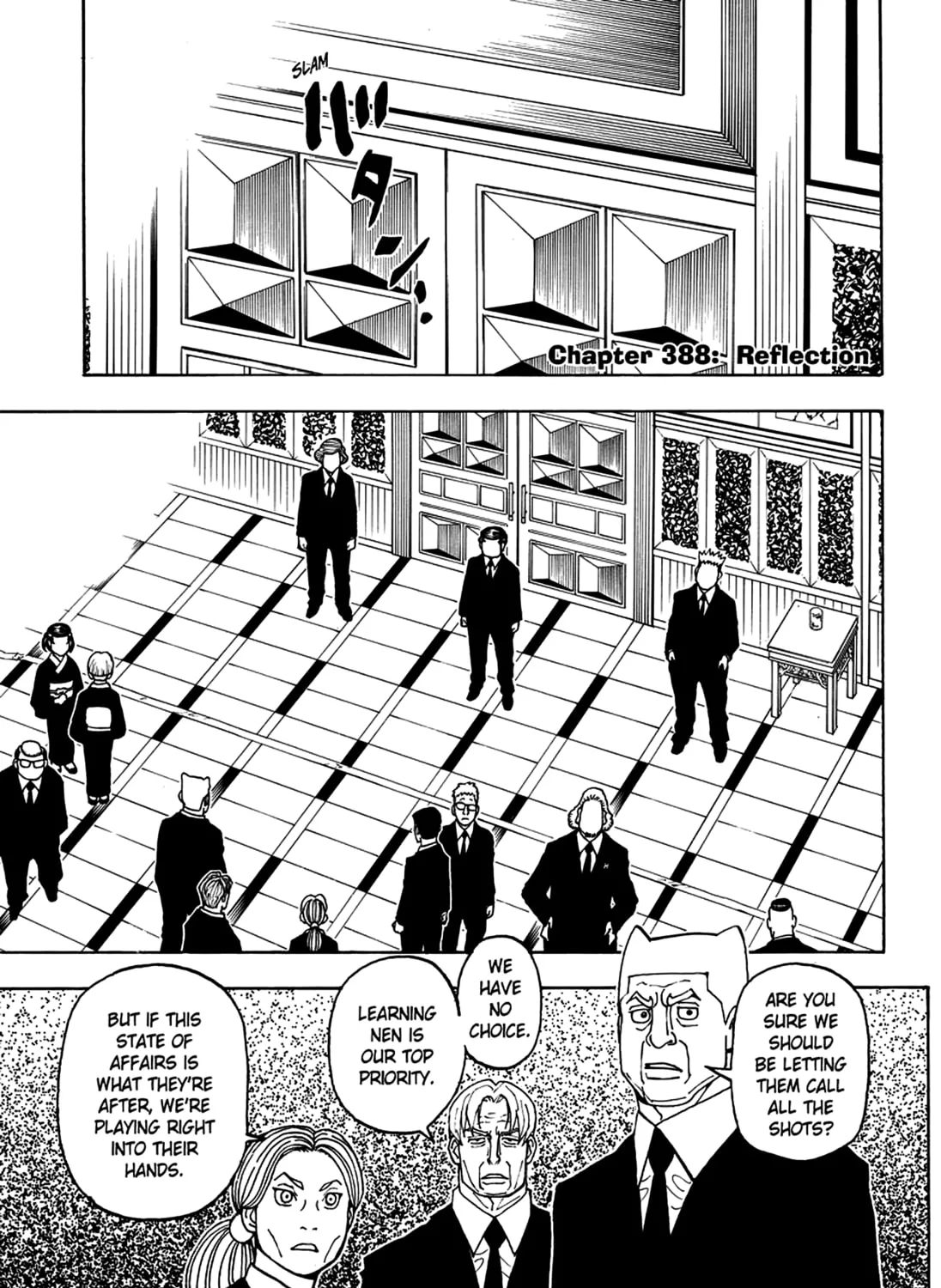Hunter x Hunter Chapter 388 page 1 - 