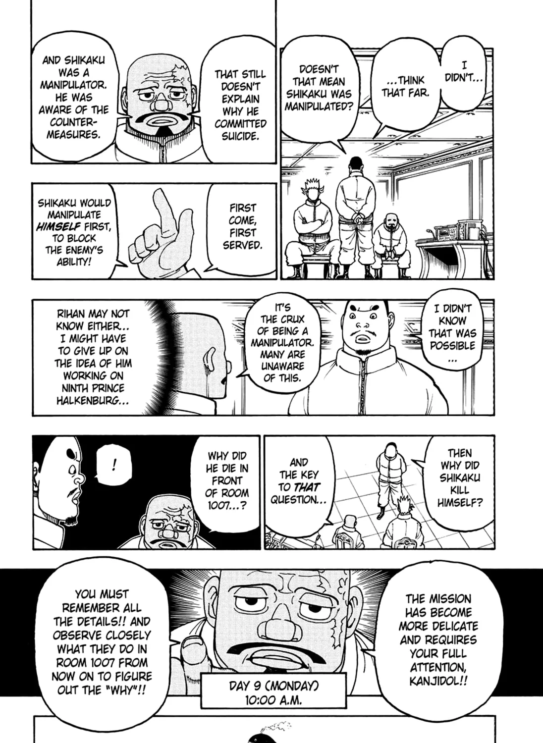 Hunter x Hunter Chapter 389 page 7 - 