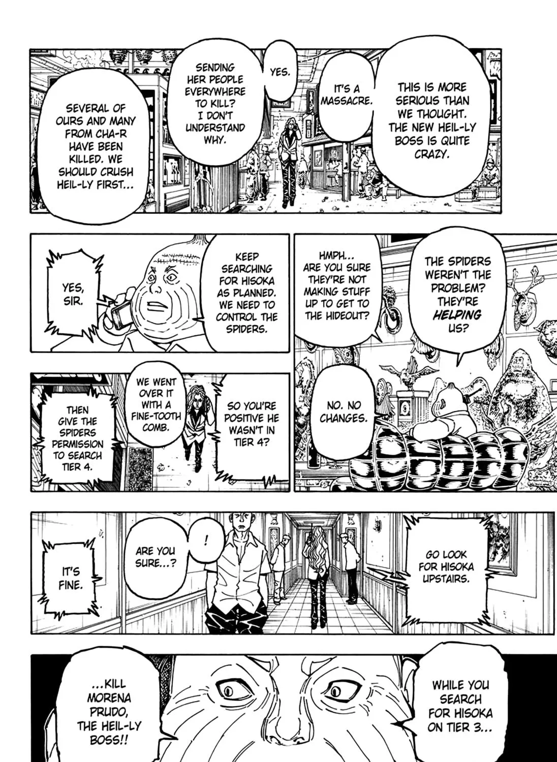 Hunter x Hunter Chapter 390 page 11 - 