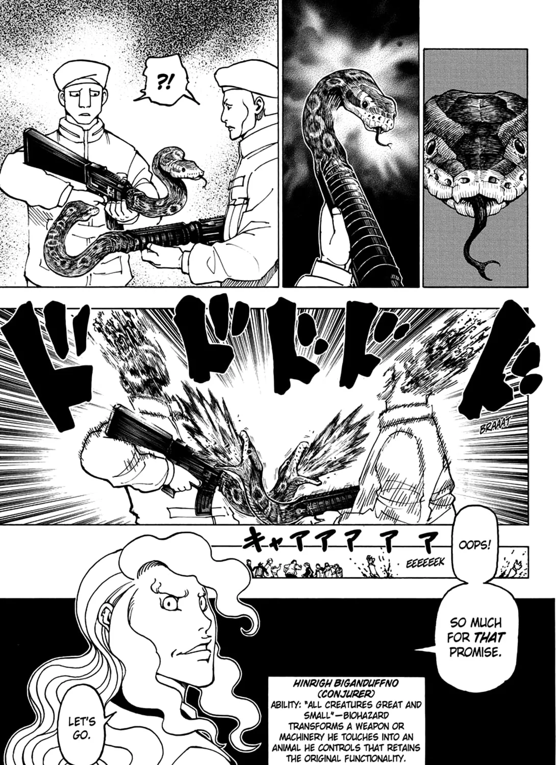 Hunter x Hunter Chapter 390 page 37 - 