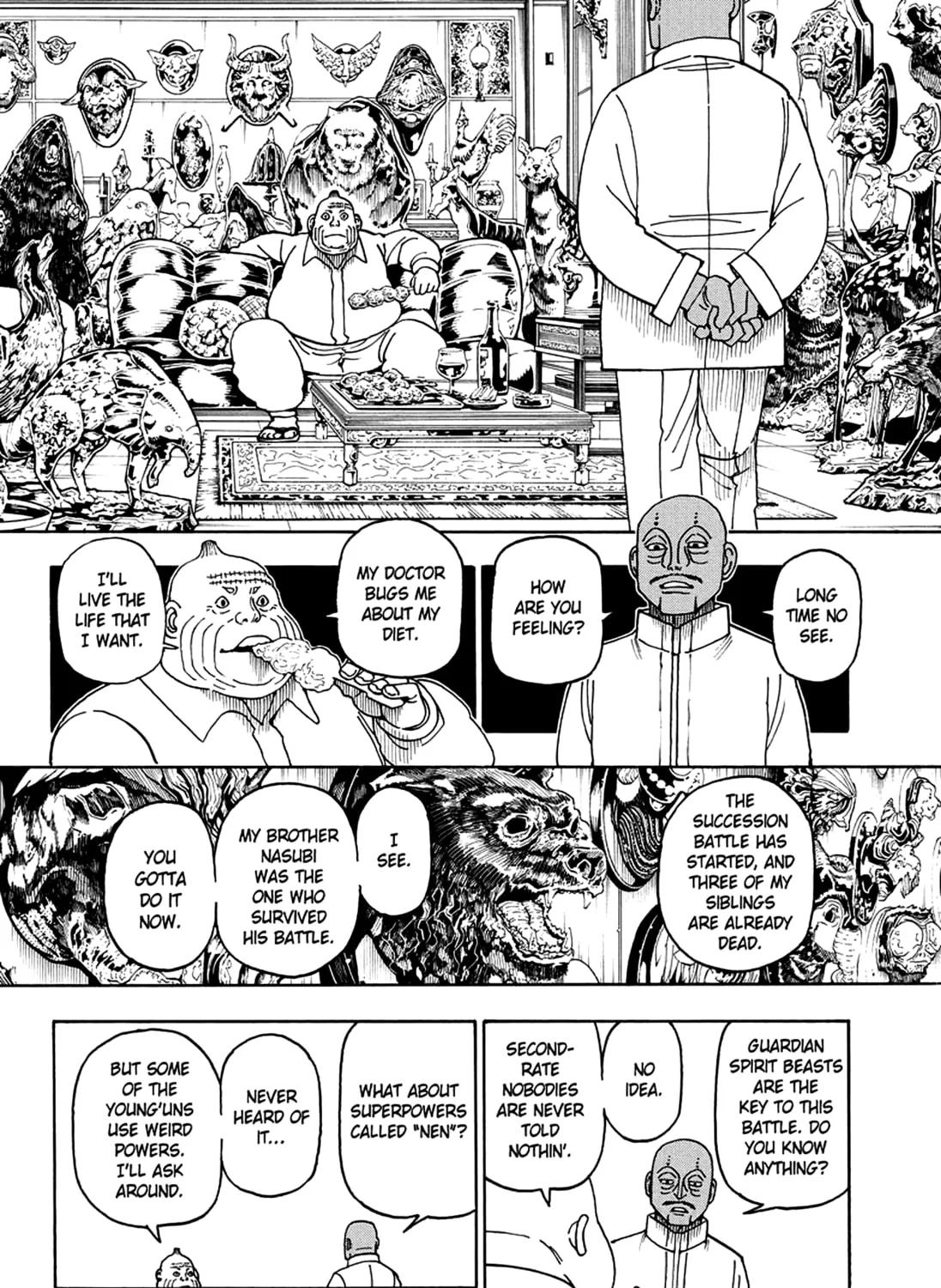 Hunter x Hunter Chapter 390 page 7 - 