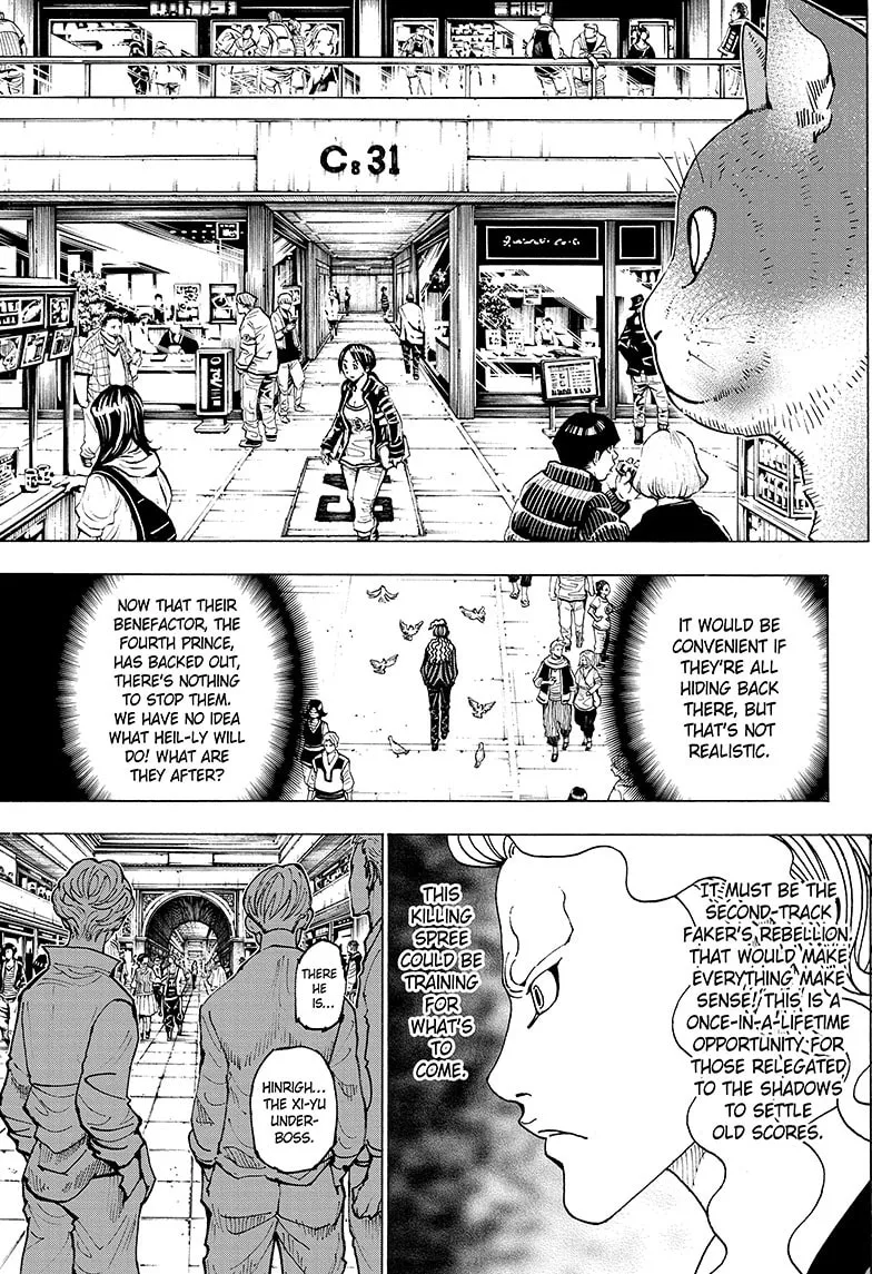 Hunter x Hunter Chapter 391 page 8 - 