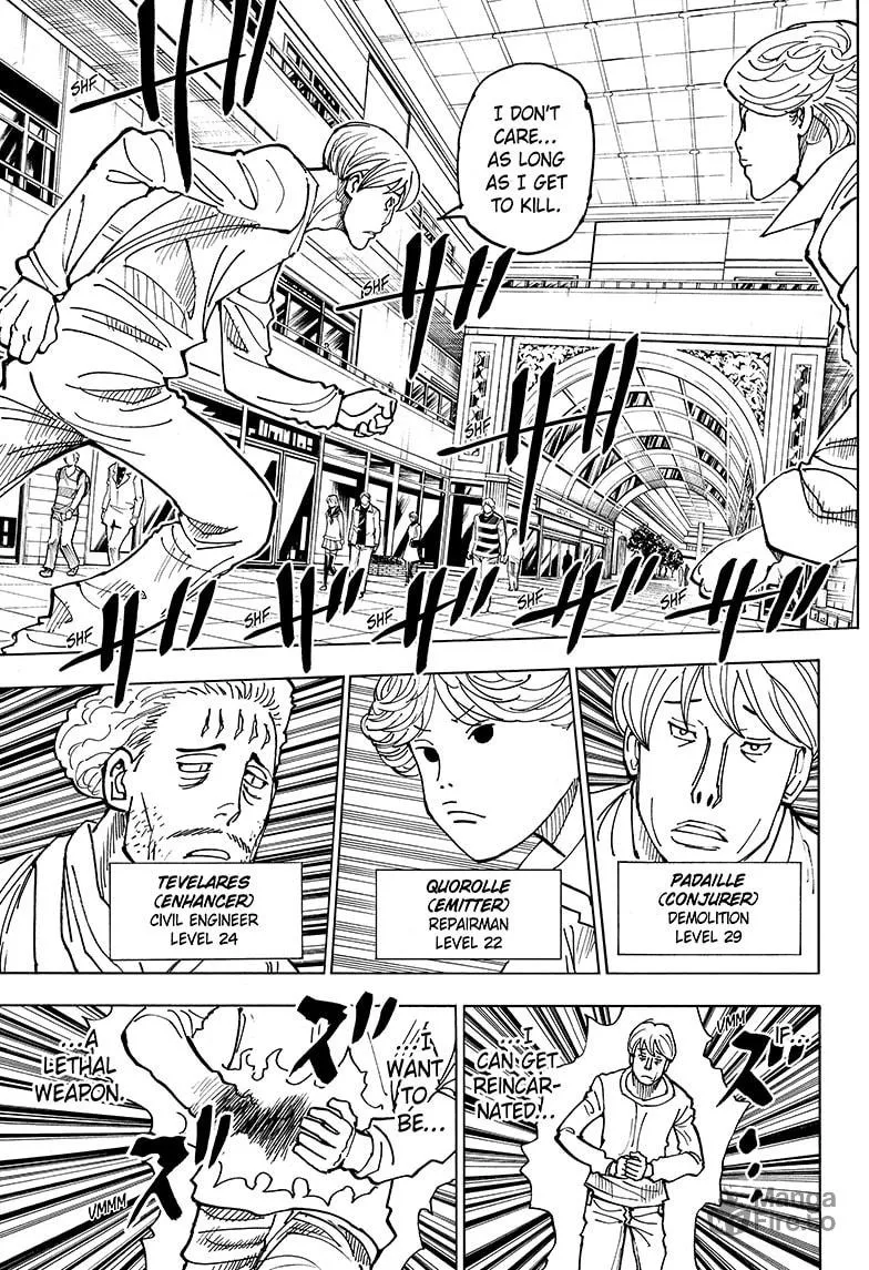 Hunter x Hunter Chapter 391 page 10 - 