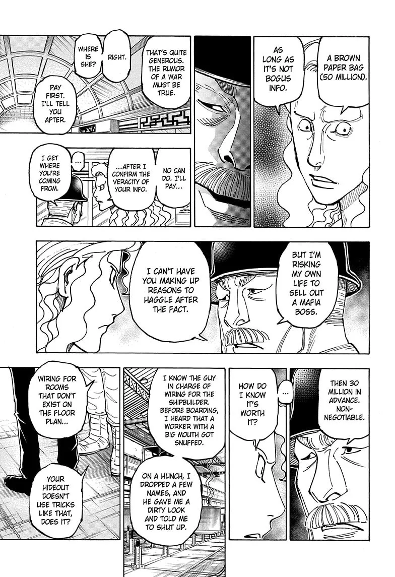 Hunter x Hunter Chapter 392 page 4 - 