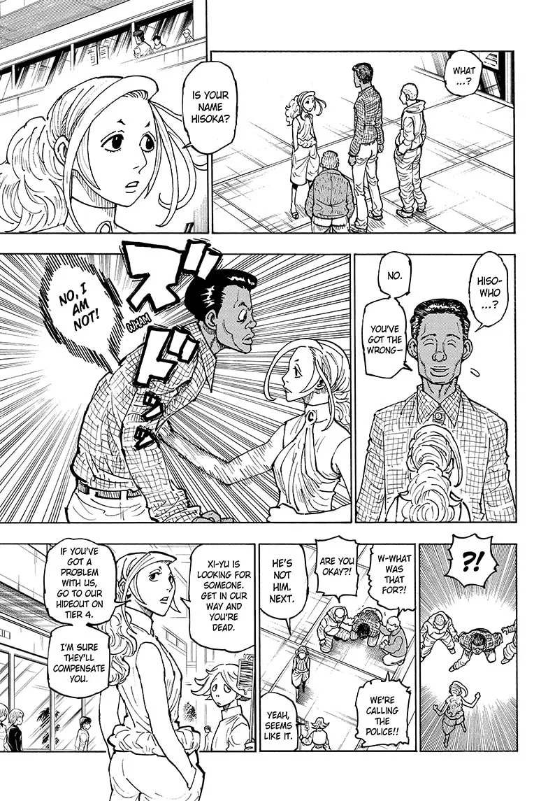 Hunter x Hunter Chapter 392 page 8 - 