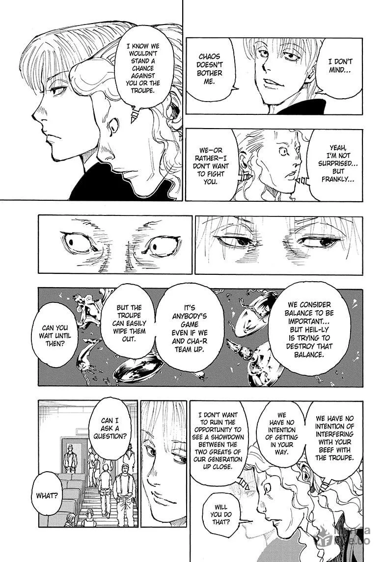 Hunter x Hunter Chapter 393 page 12 - 