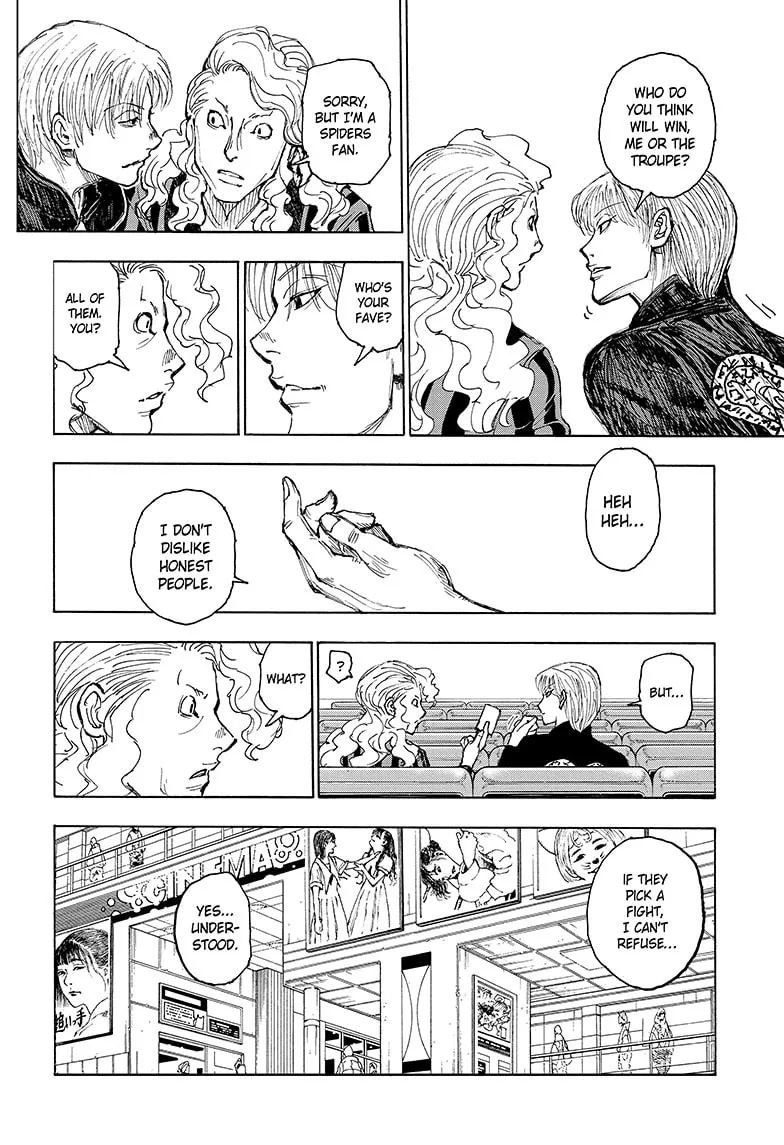 Hunter x Hunter Chapter 393 page 13 - 