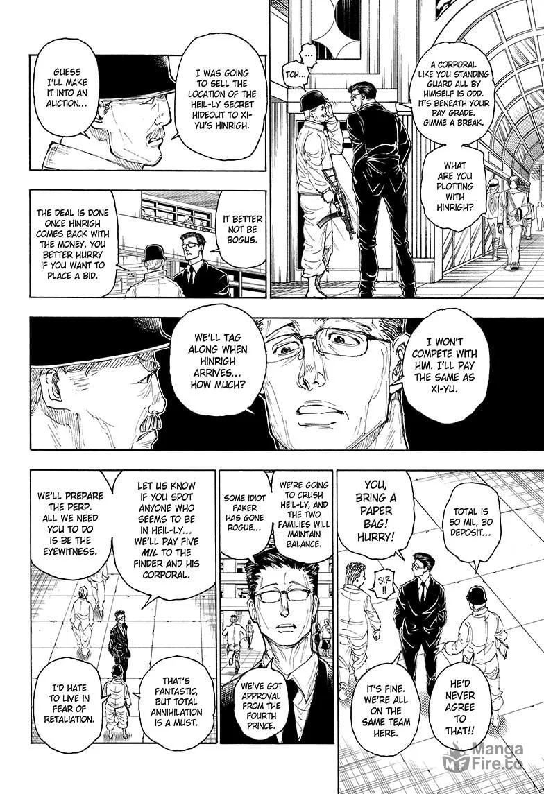 Hunter x Hunter Chapter 393 page 15 - 