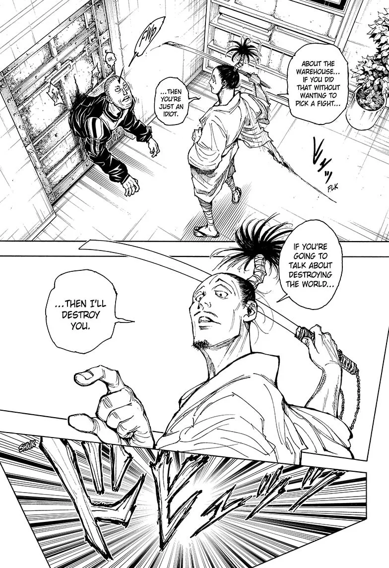 Hunter x Hunter Chapter 393 page 4 - 