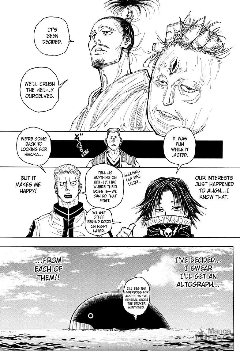 Hunter x Hunter Chapter 393 page 6 - 