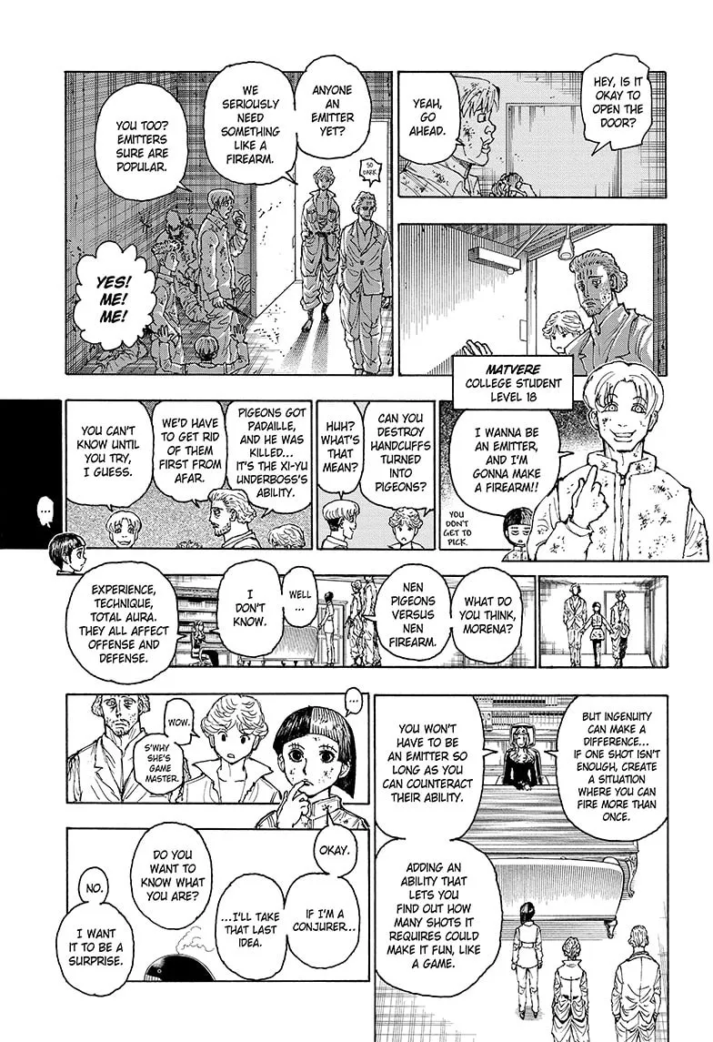 Hunter x Hunter Chapter 393 page 8 - 