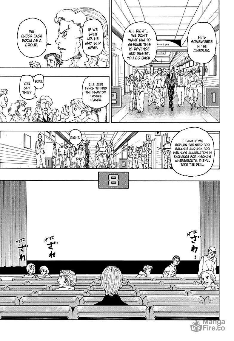 Hunter x Hunter Chapter 393 page 10 - 