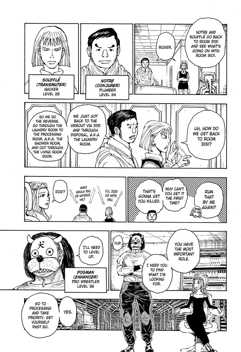 Hunter x Hunter Chapter 394 page 8 - 