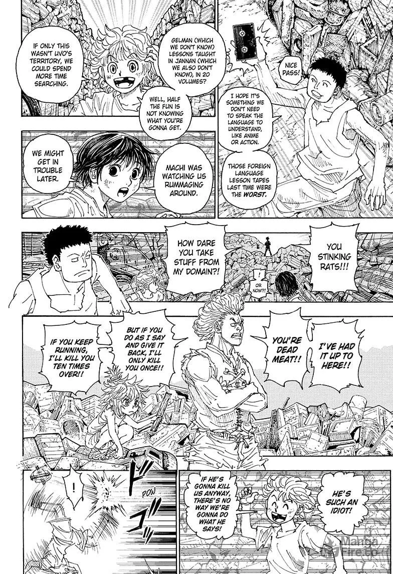 Hunter x Hunter Chapter 395 page 10 - 