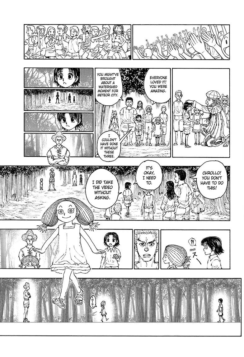 Hunter x Hunter Chapter 396 page 14 - 