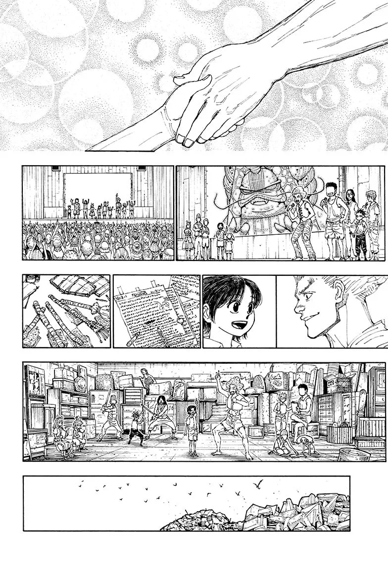 Hunter x Hunter Chapter 396 page 17 - 