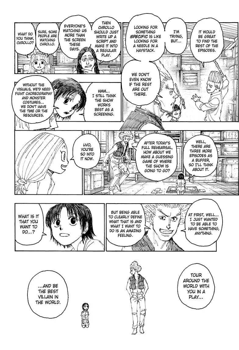 Hunter x Hunter Chapter 396 page 19 - 