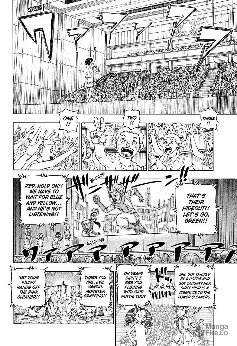 Hunter x Hunter Chapter 396 page 9 - 