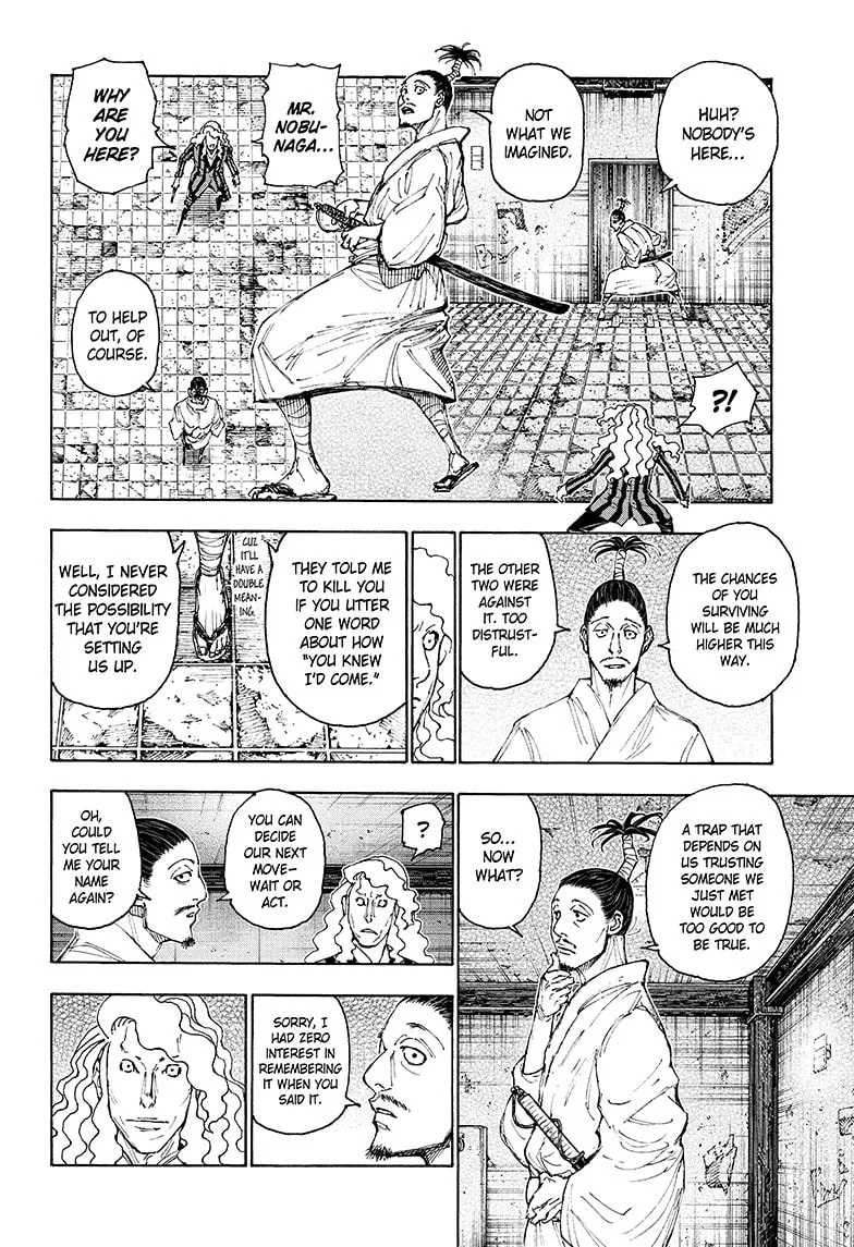 Hunter x Hunter Chapter 398 page 14 - 