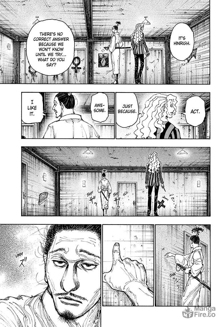 Hunter x Hunter Chapter 398 page 15 - 