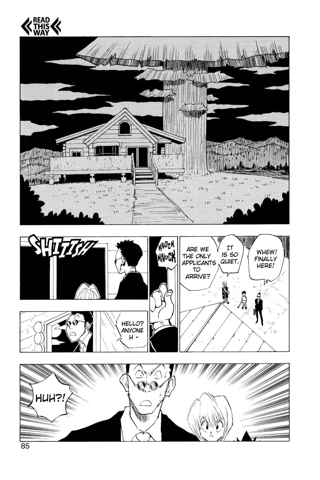 Hunter x Hunter Chapter 4 page 3 - 