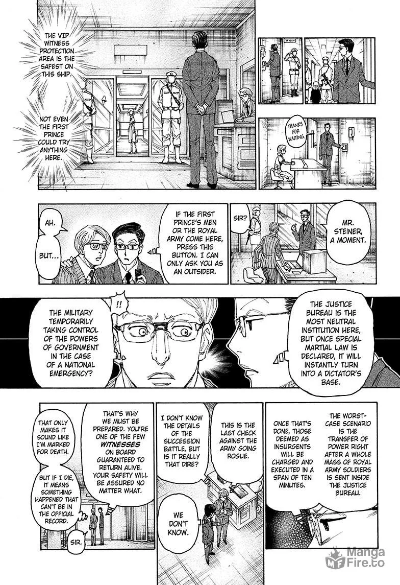 Hunter x Hunter Chapter 400 page 12 - 