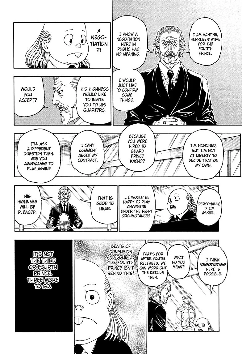 Hunter x Hunter Chapter 400 page 19 - 