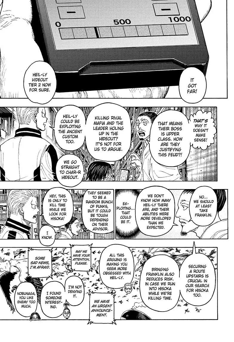 Hunter x Hunter Chapter 400 page 4 - 