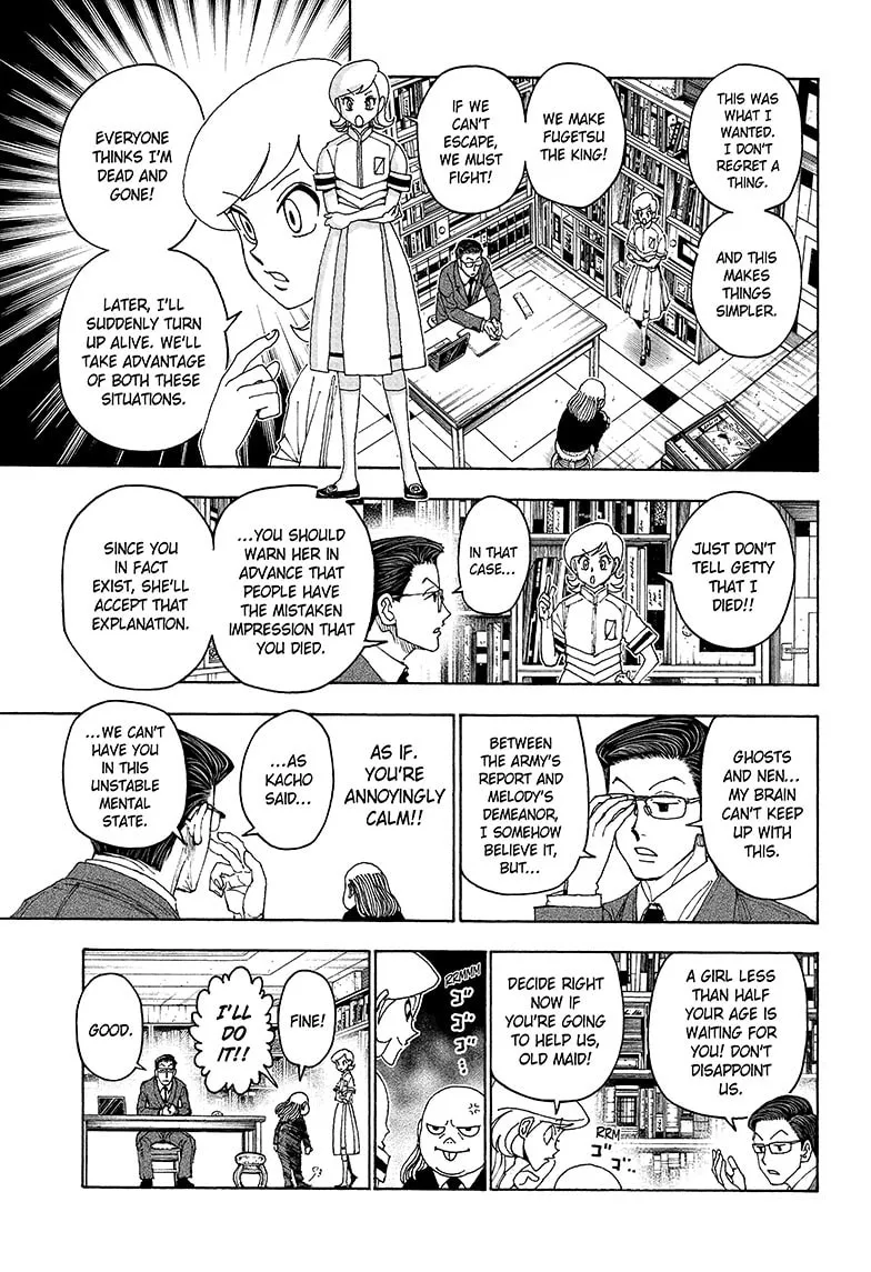 Hunter x Hunter Chapter 400 page 8 - 