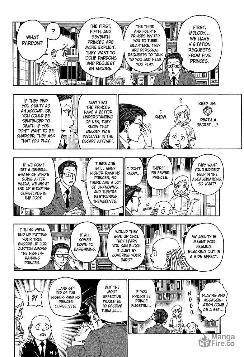 Hunter x Hunter Chapter 400 page 9 - 