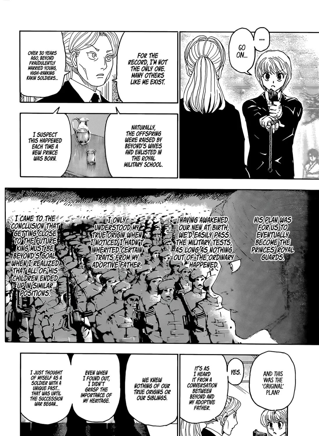Hunter x Hunter Chapter 401 page 14 - 
