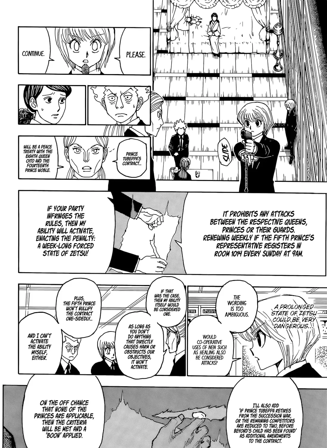 Hunter x Hunter Chapter 401 page 30 - 
