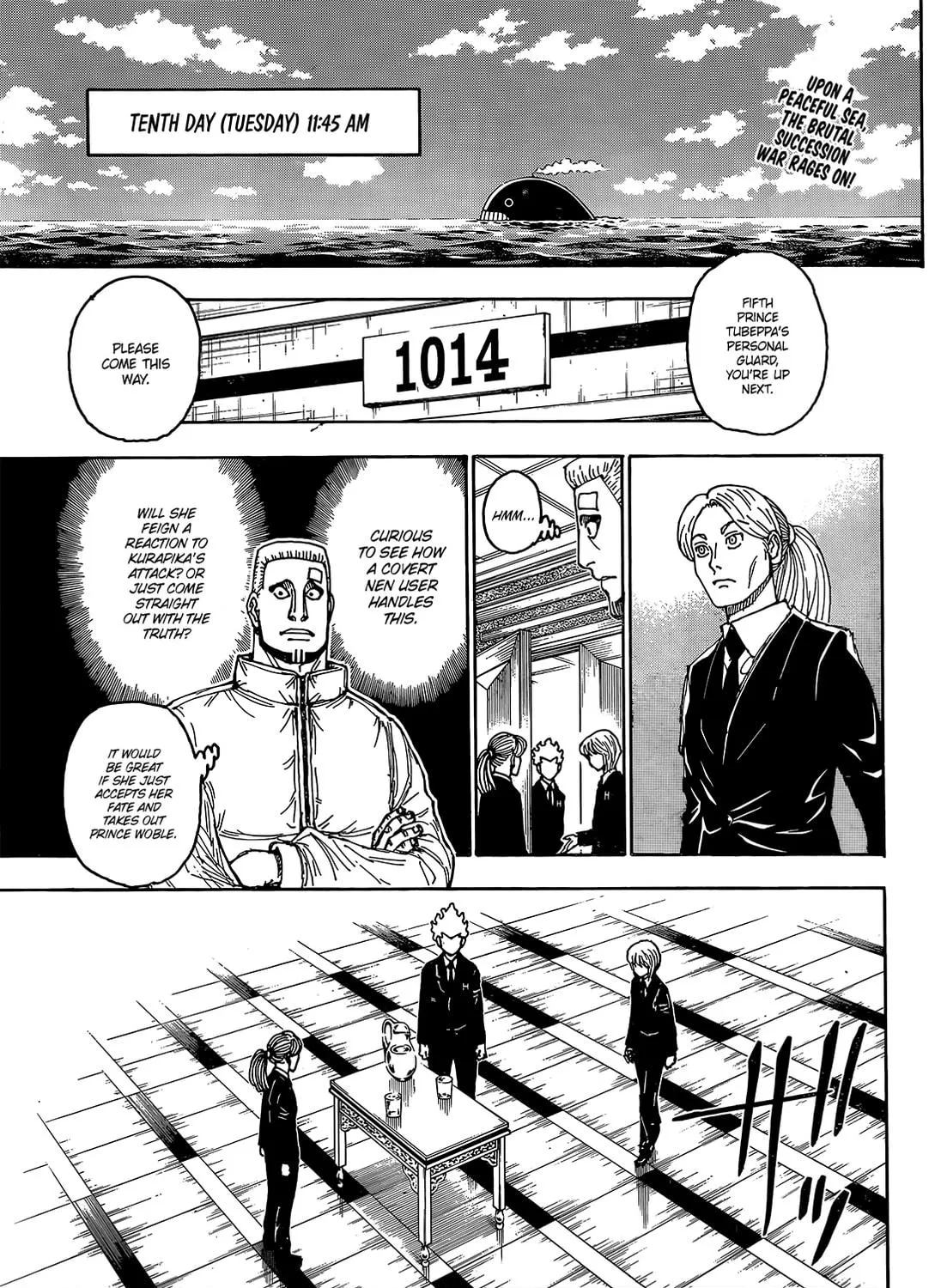 Hunter x Hunter Chapter 401 page 4 - 
