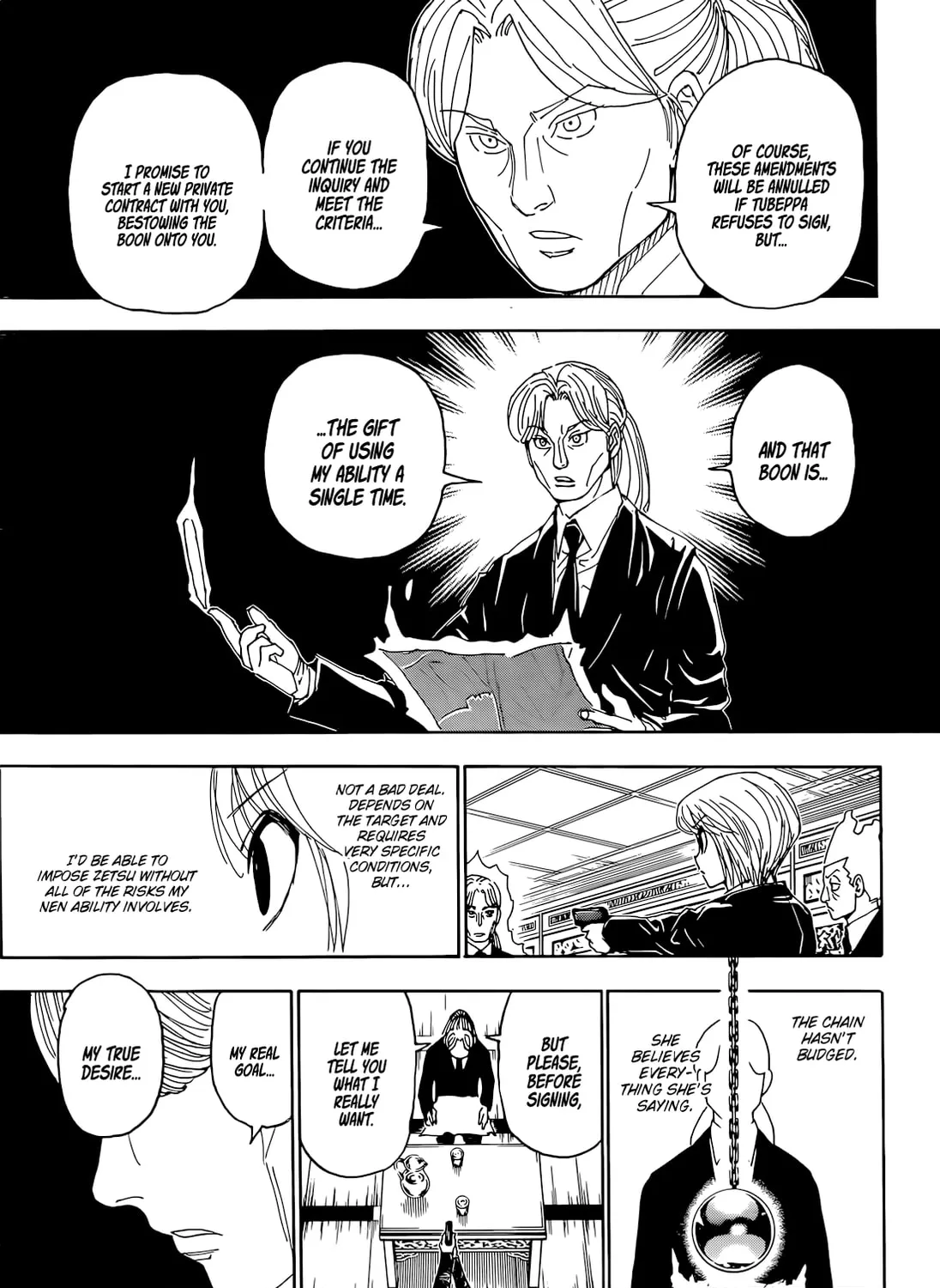 Hunter x Hunter Chapter 401 page 32 - 