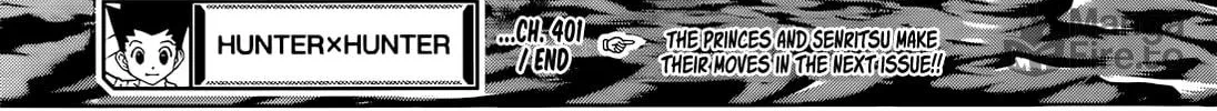 Hunter x Hunter Chapter 401 page 41 - 
