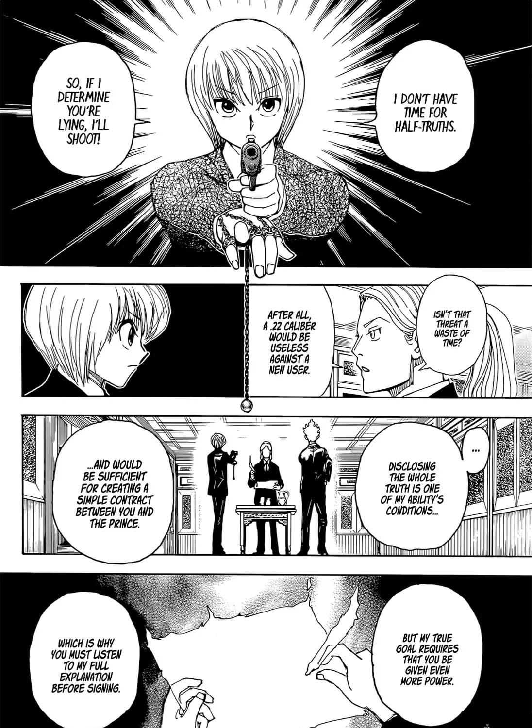 Hunter x Hunter Chapter 401 page 10 - 