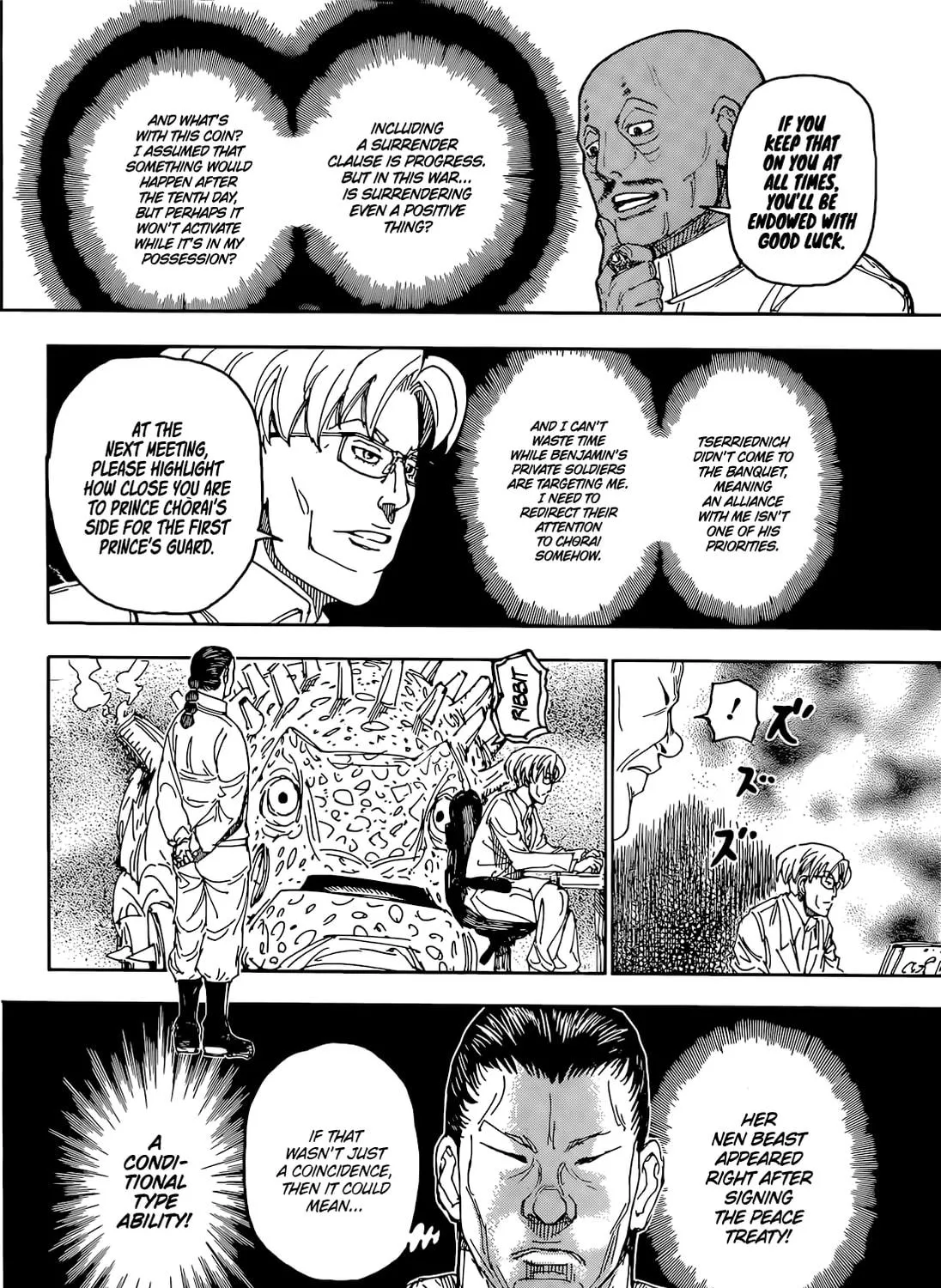 Hunter x Hunter Chapter 402 page 4 - 