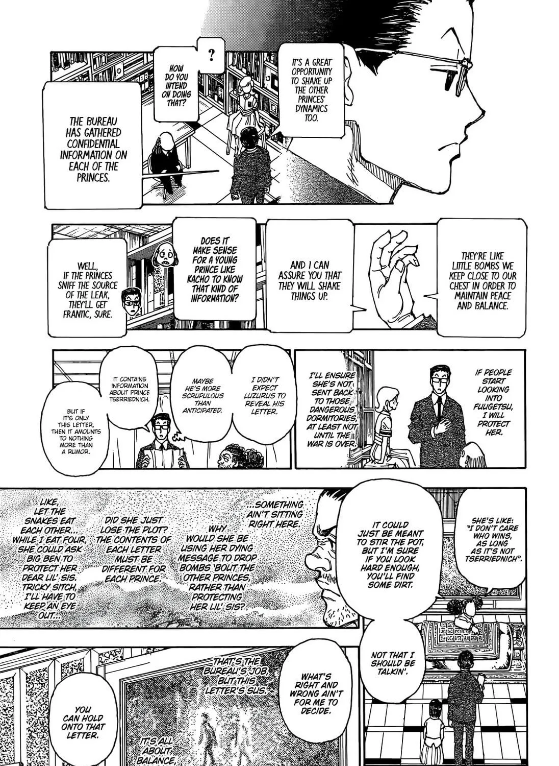 Hunter x Hunter Chapter 402 page 34 - 